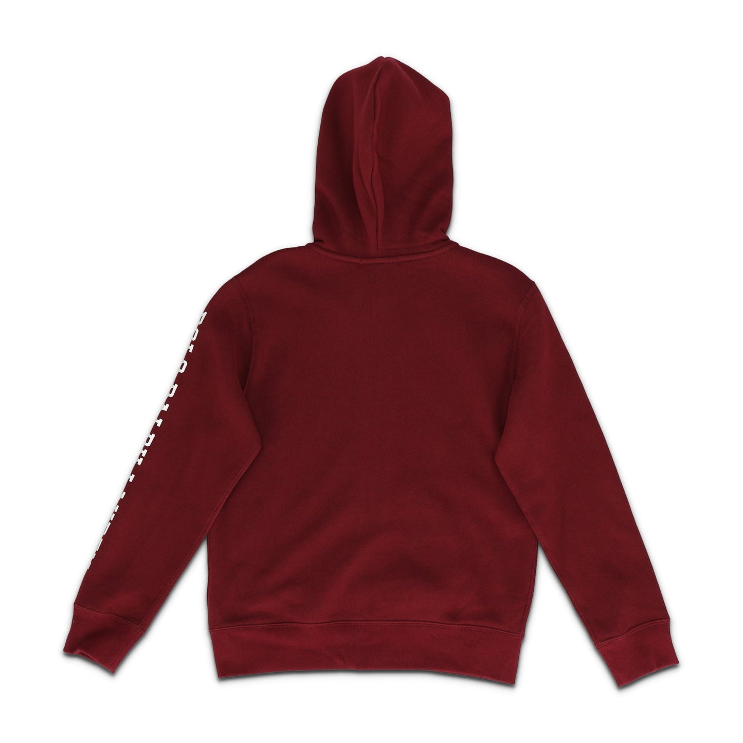 KID Logo Fleece Full Zip Red Hoodie