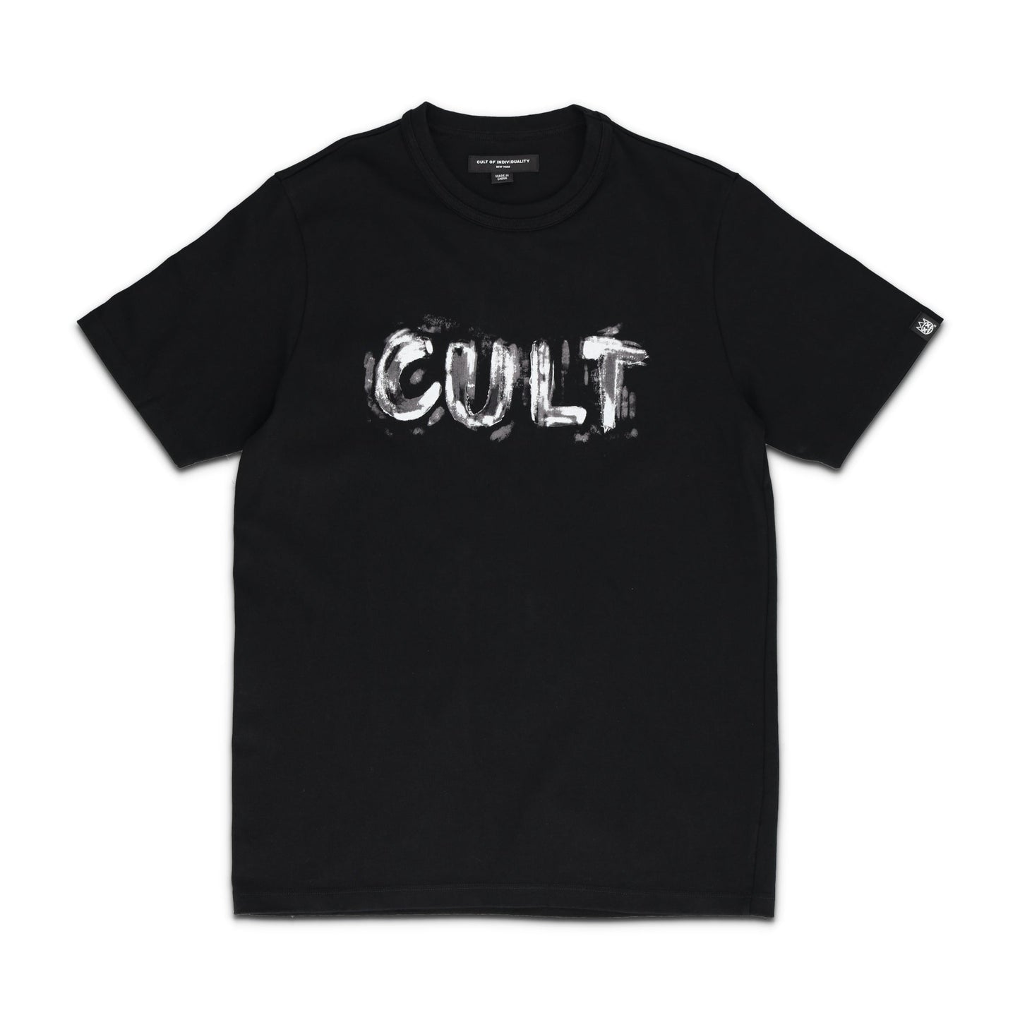 Short Sleeve Plaster Logo Crew Neck Tee