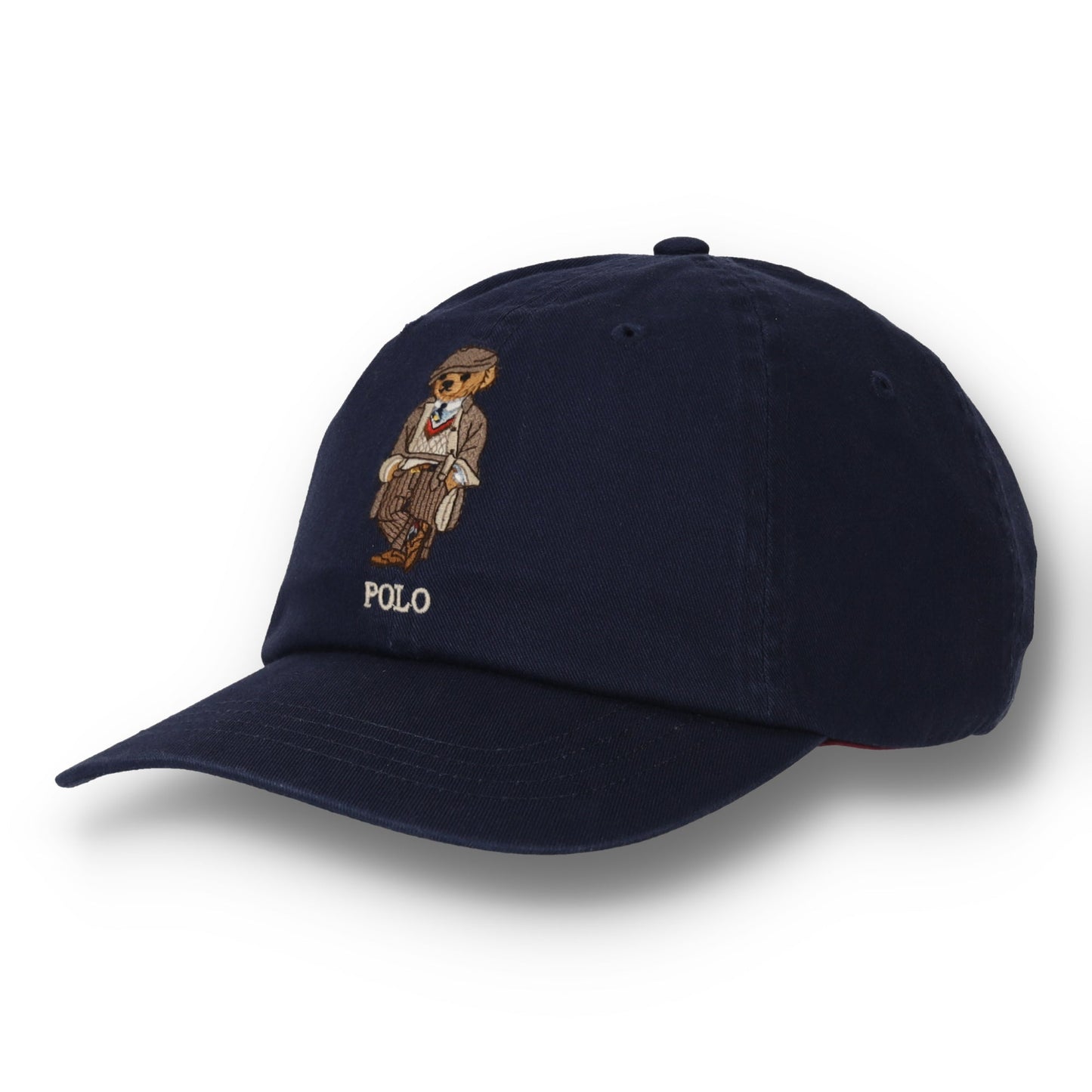 Polo Bear Twill Ball Navy Cap