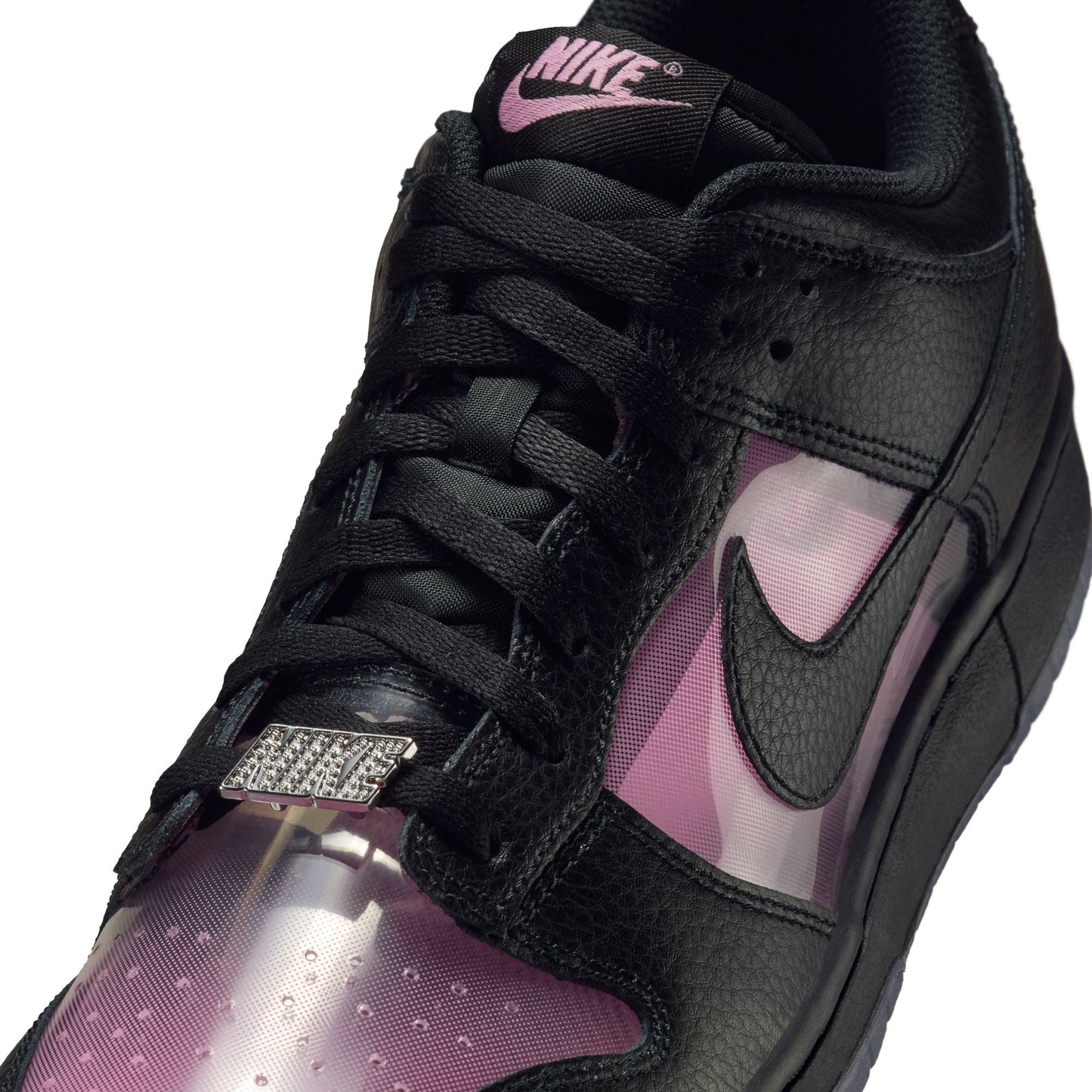 Dunk Low Black and Pink Rise