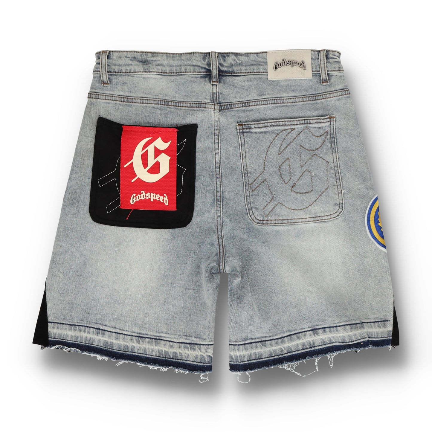 Patchwork Denim V2 Shorts