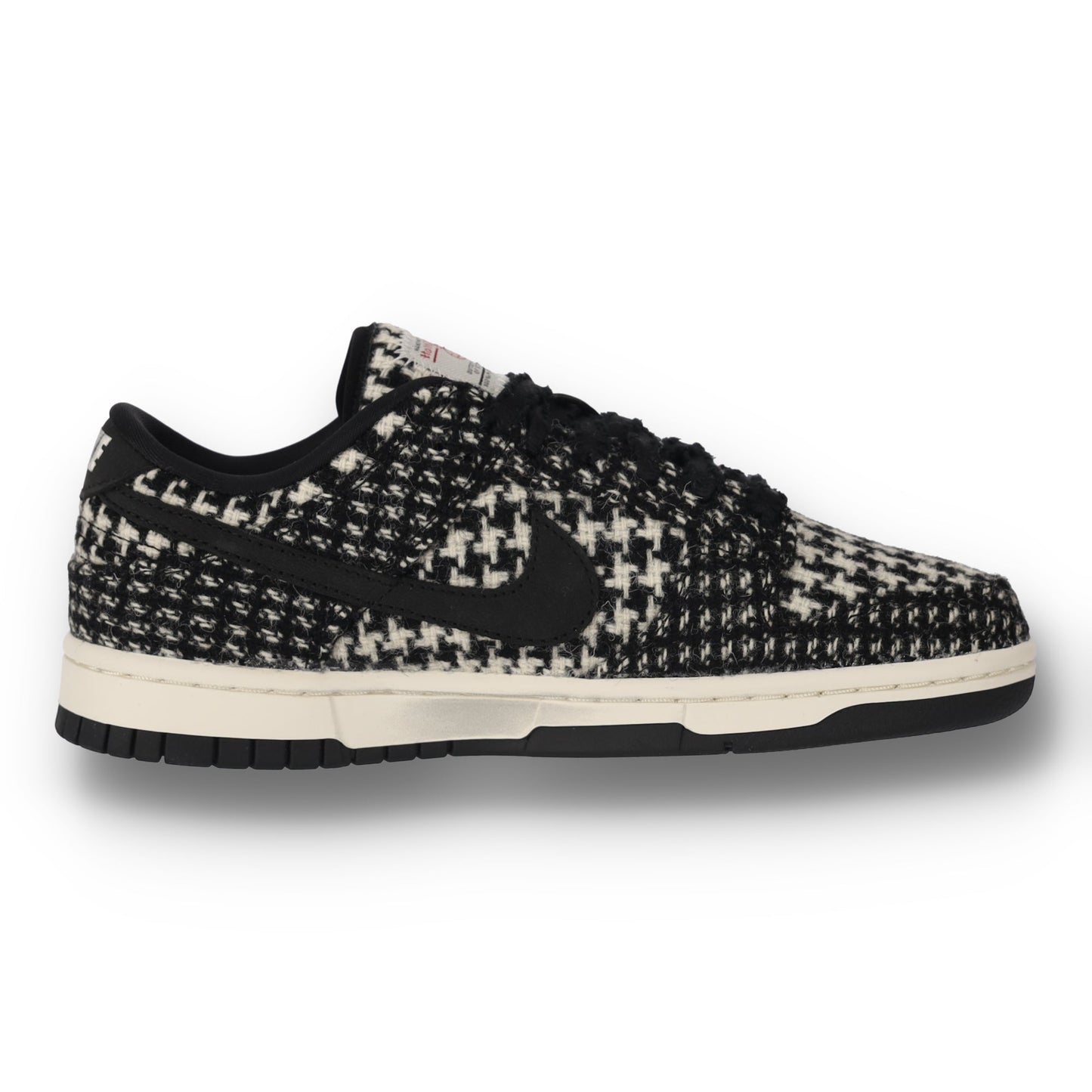 Dunk Low x Harris Tweed Black and Phantom