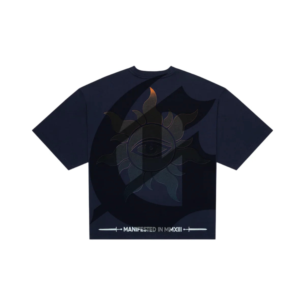 Purple City Tee Navy