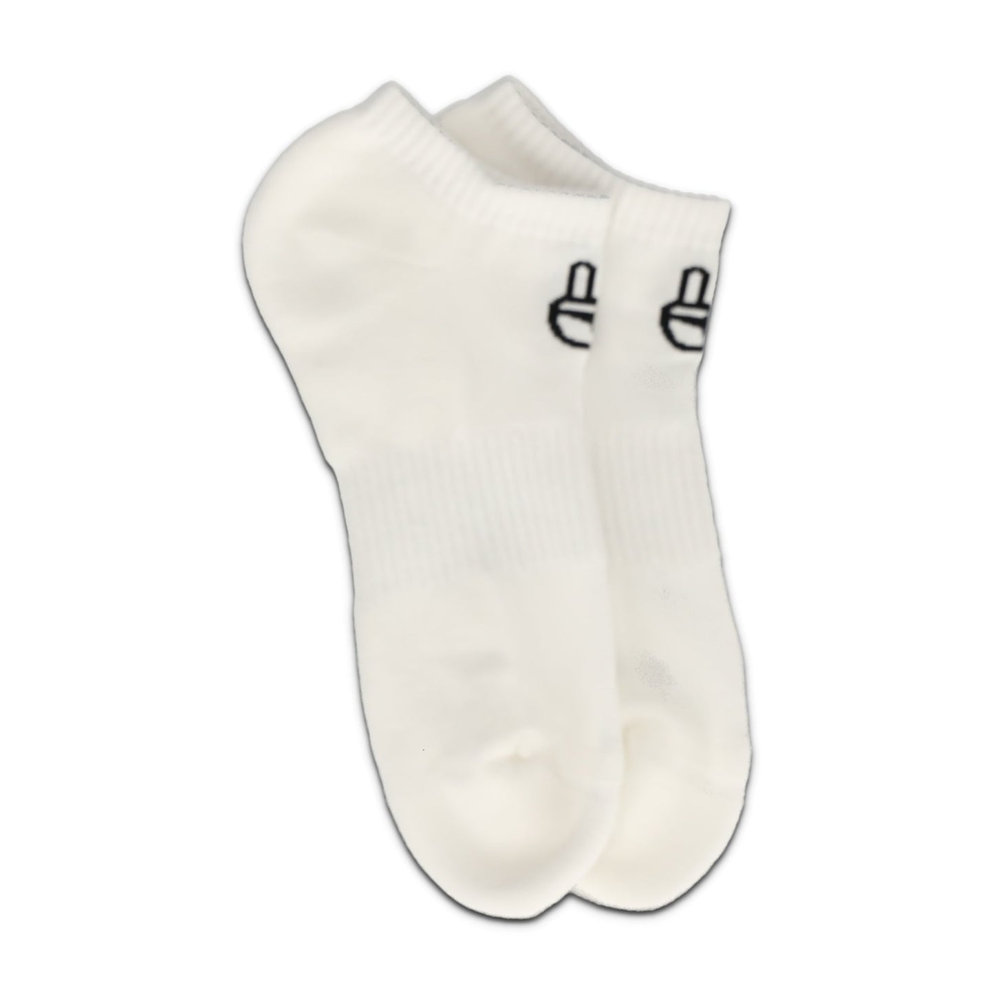 Only One Everyday Ankle No Show Socks White