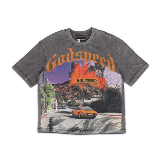 Los Scandalous Grey Wash Tee