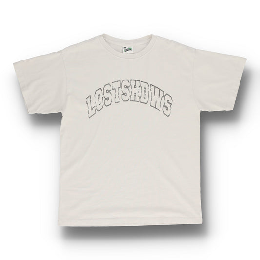 Outline White Tee