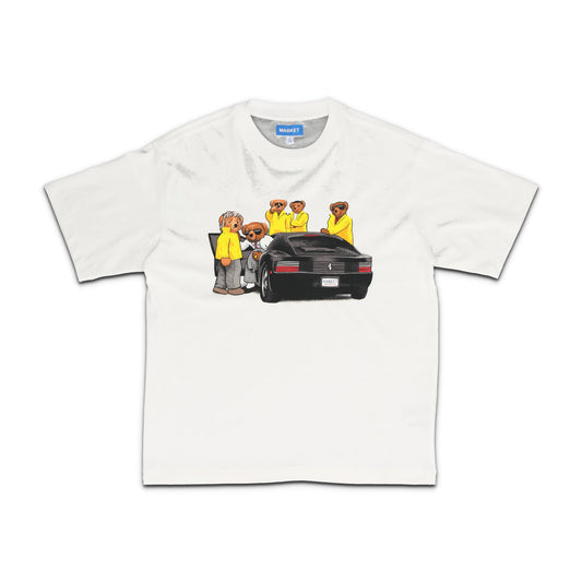 High security Bear White Tee