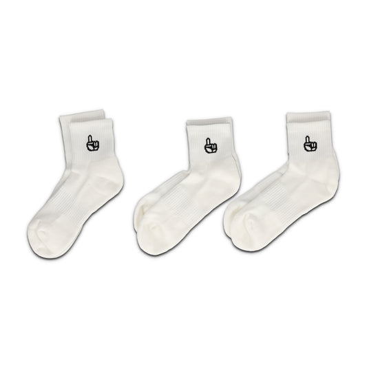 Only One Everyday Quarter Socks White