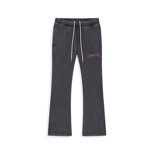 Black Arched Gothic Sweatpants