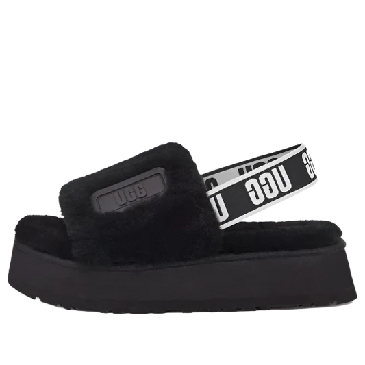 Disco Slide Sandal Black